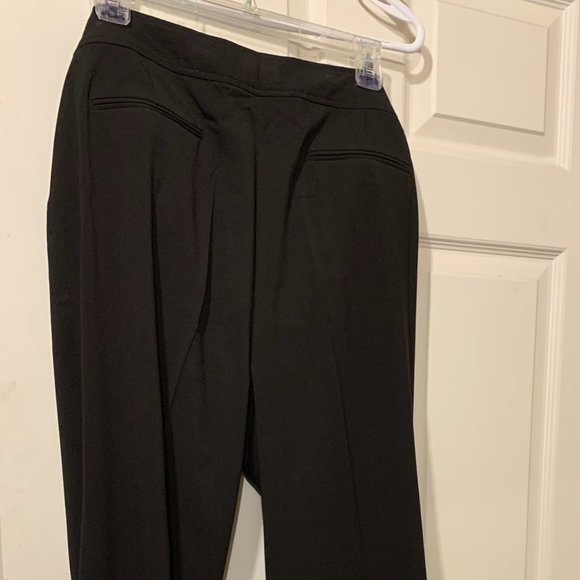 NYDJ Poly/Rayon Trousers Black Size 14 NWT - Picture 4 of 4